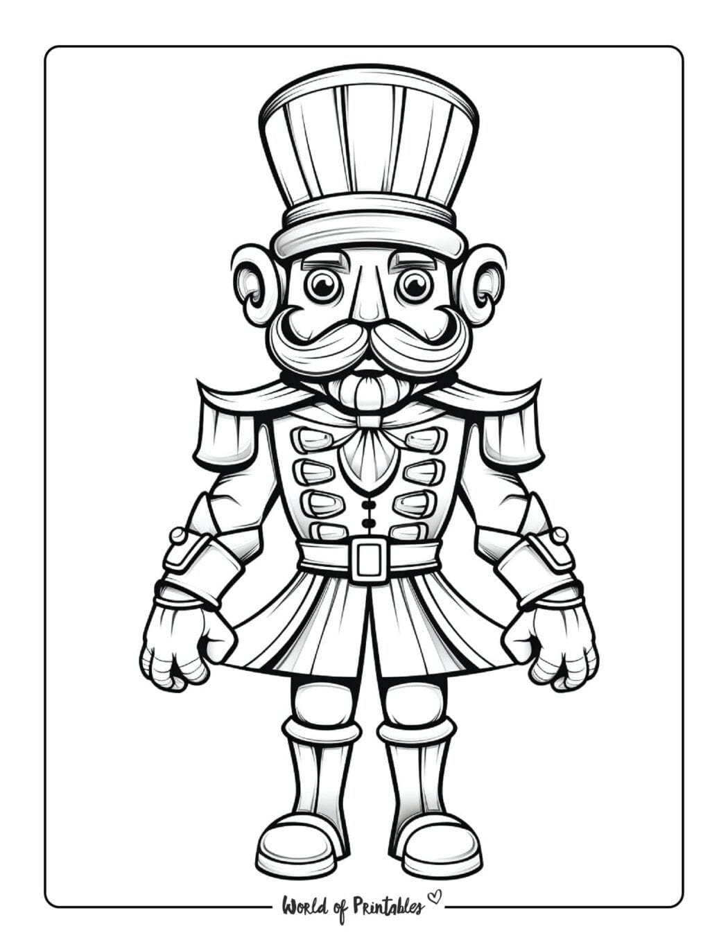 Free Printable: Magical Nutcracker Coloring Pages For Kids