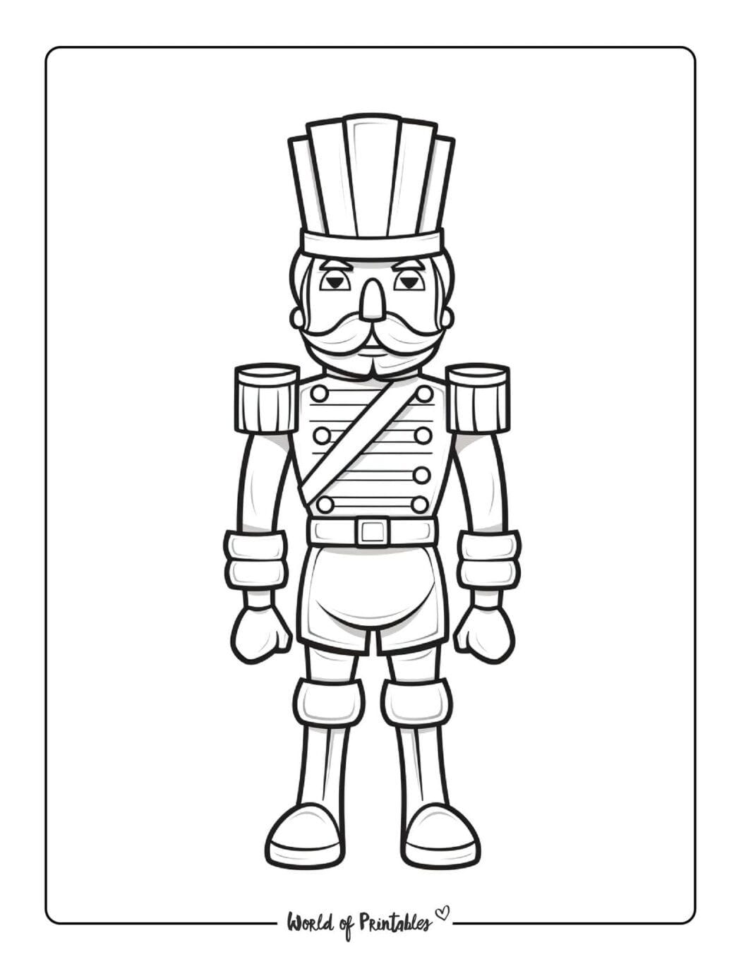 Free Printable Nutcracker Coloring Pages For Kids