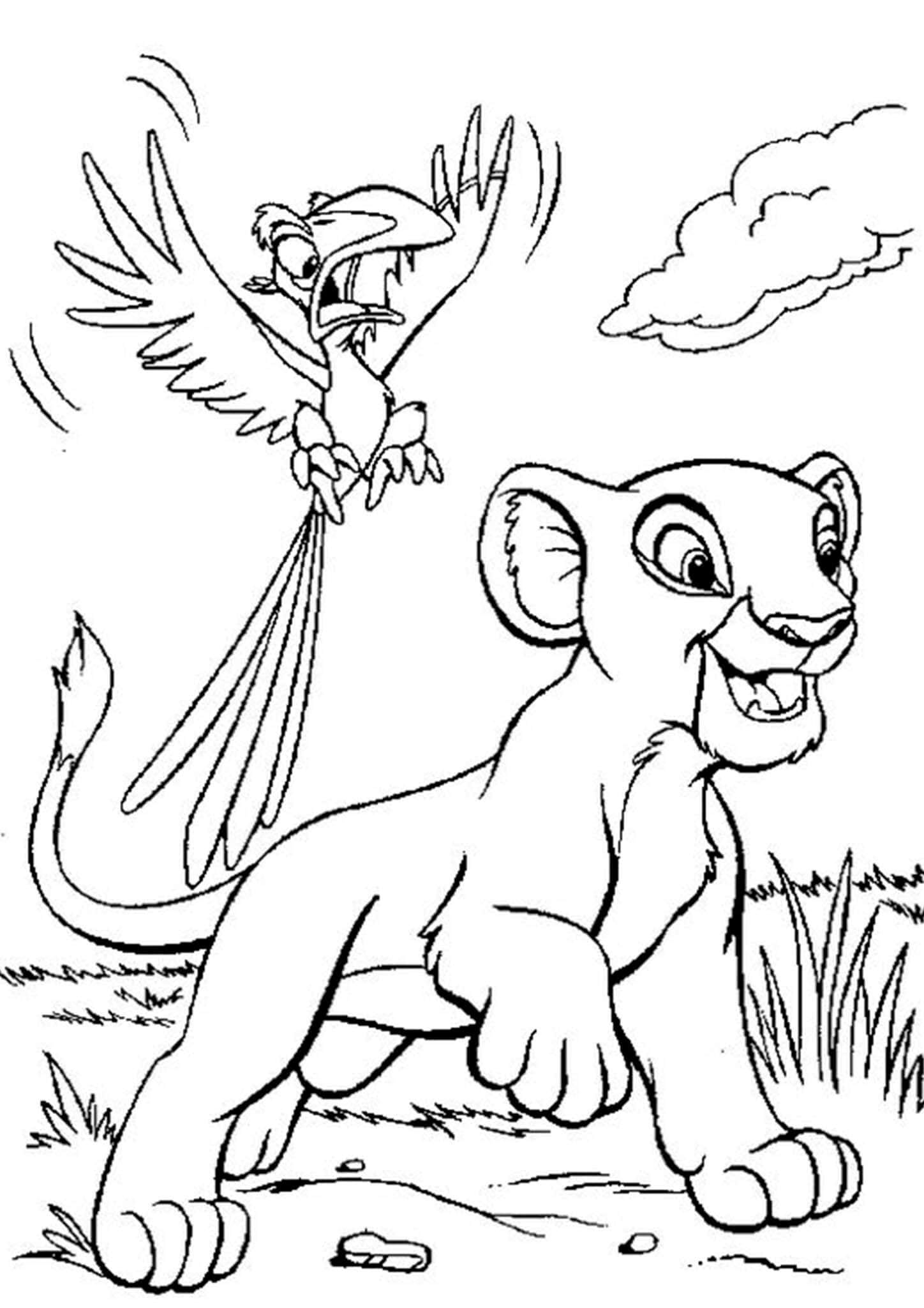 32 Lion King Coloring Pages (Free PDF Printables)