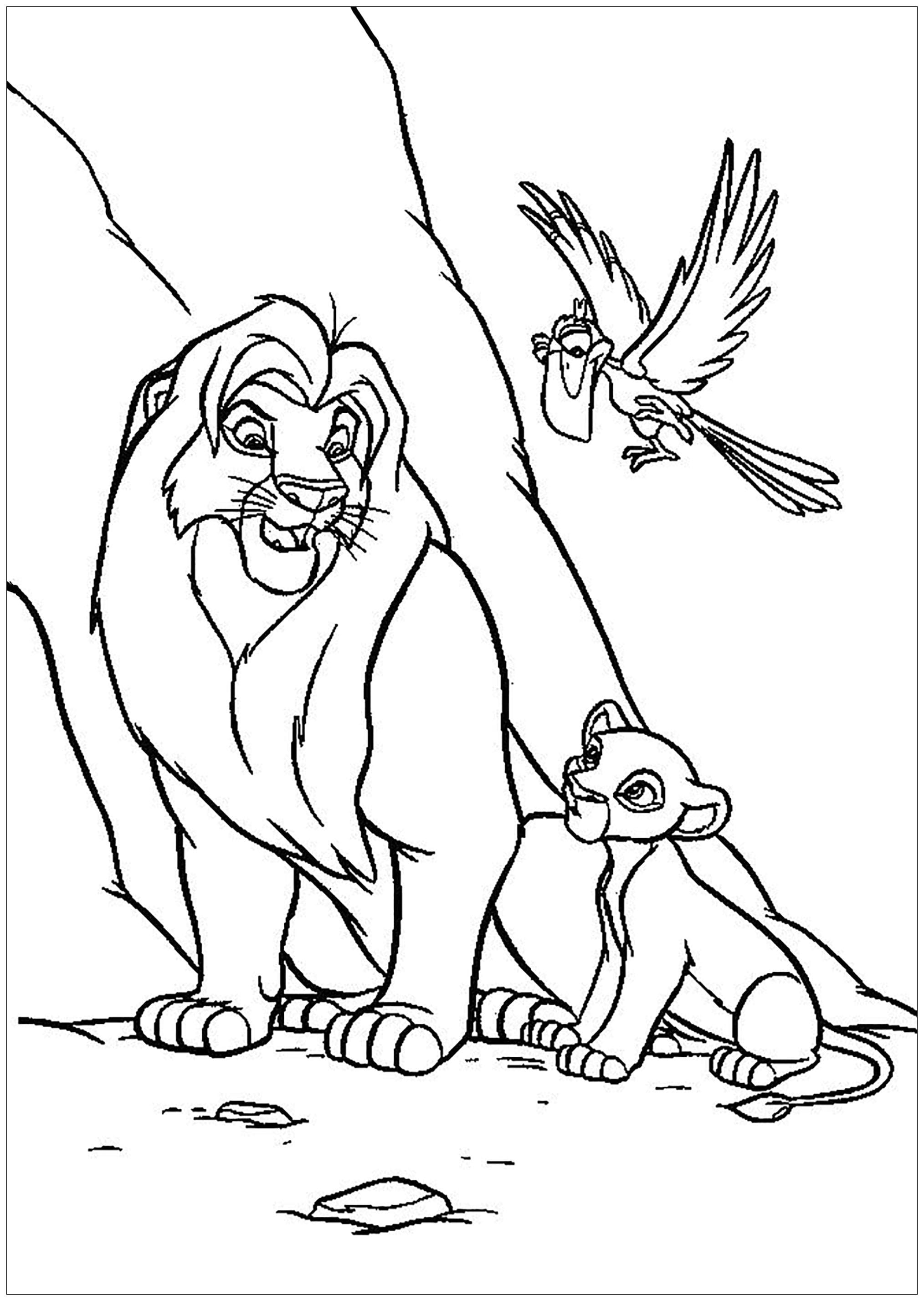 Lion King Coloring Pages