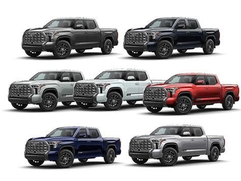 2024 Toyota Tacoma Colors List