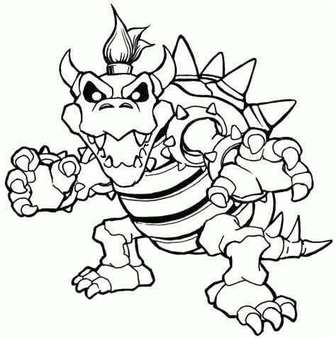 26 Bowser Coloring Pages (Free PDF Printables)