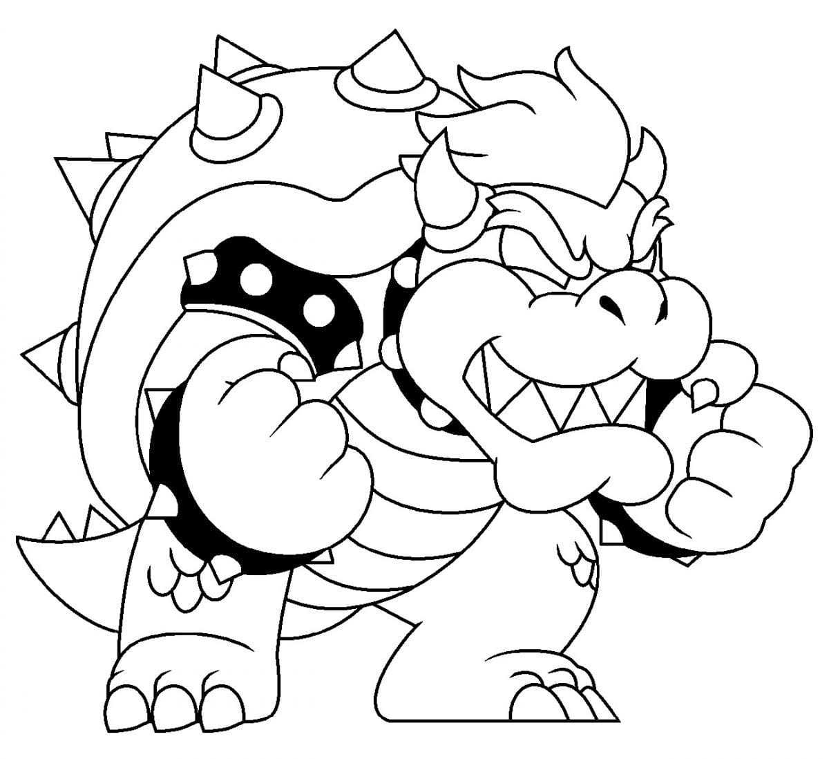 26 Bowser Coloring Pages (Free PDF Printables)