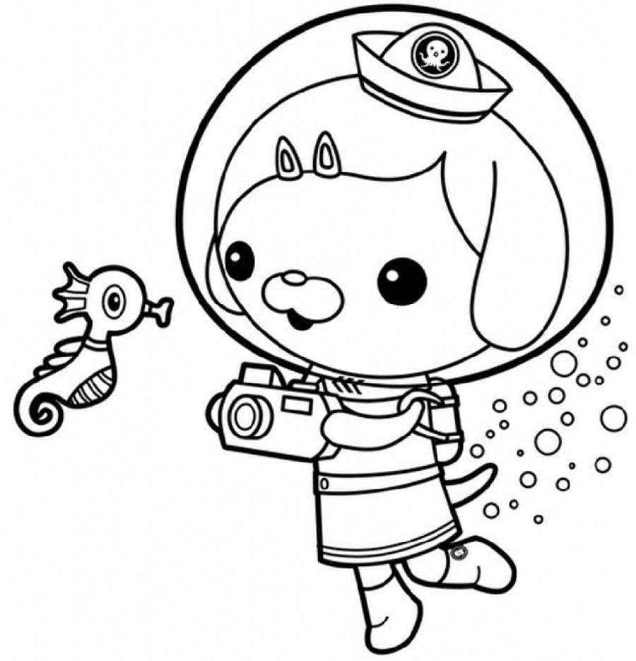 20+ Free Printable Octonauts Coloring Pages