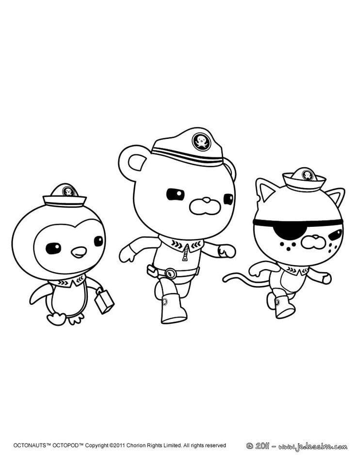 Get This Coloring Pages of Octonauts 48860