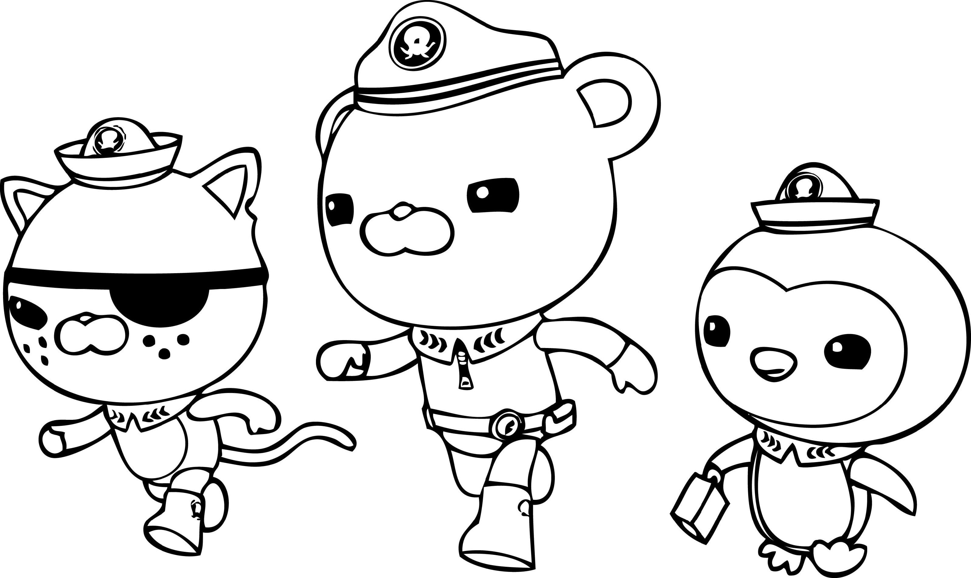 Octonauts Printable Coloring Pages