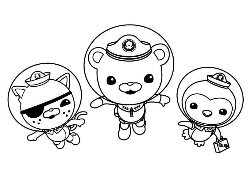 Octonauts Printable Coloring Pages