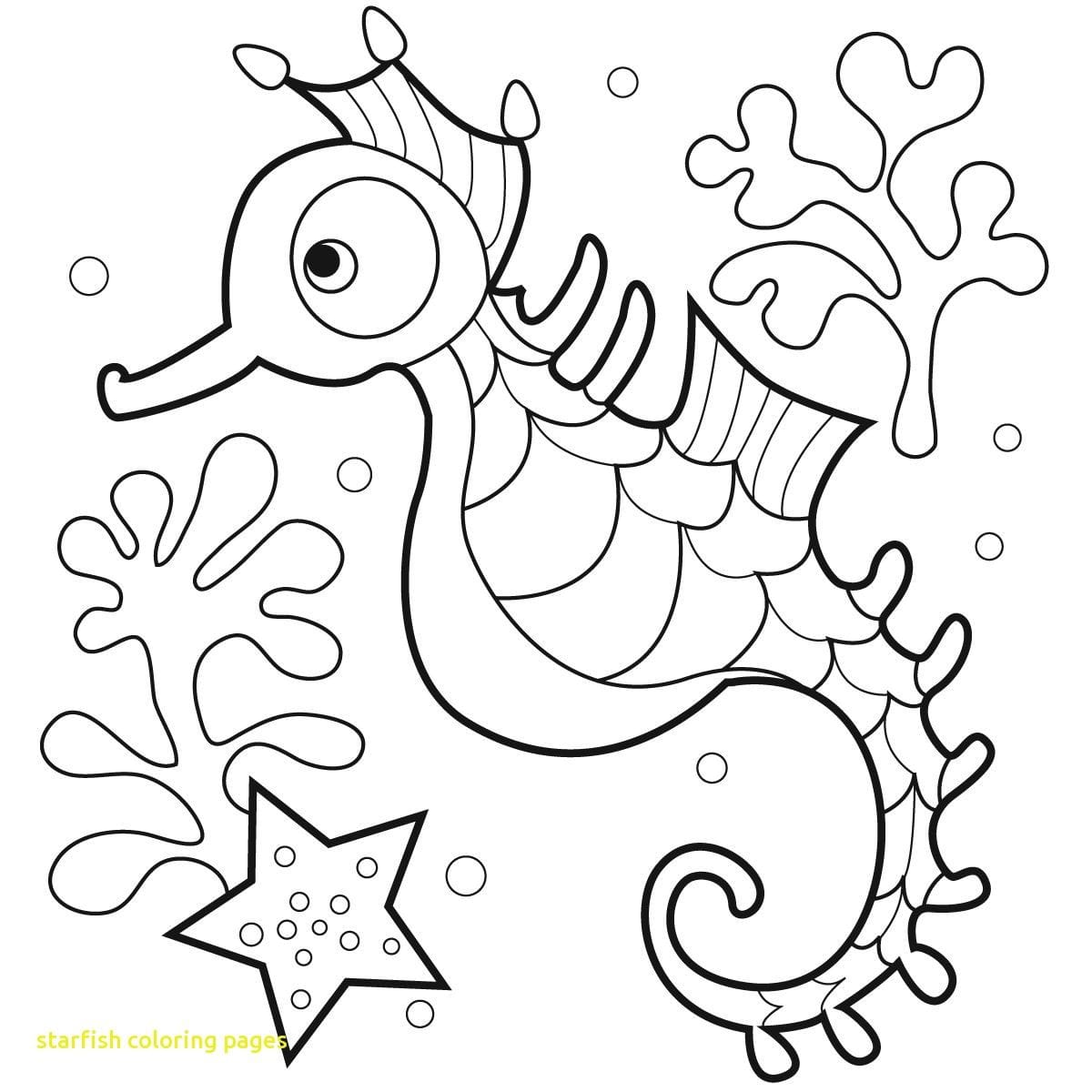 Starfish Printable Coloring Pages