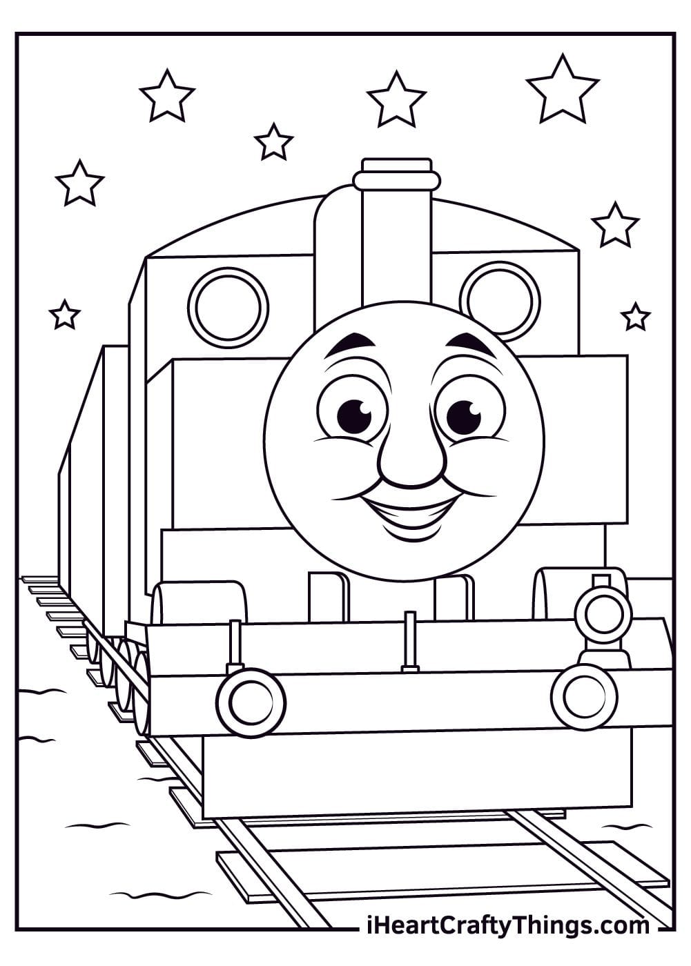 Free Printable Thomas The Train Coloring Pages