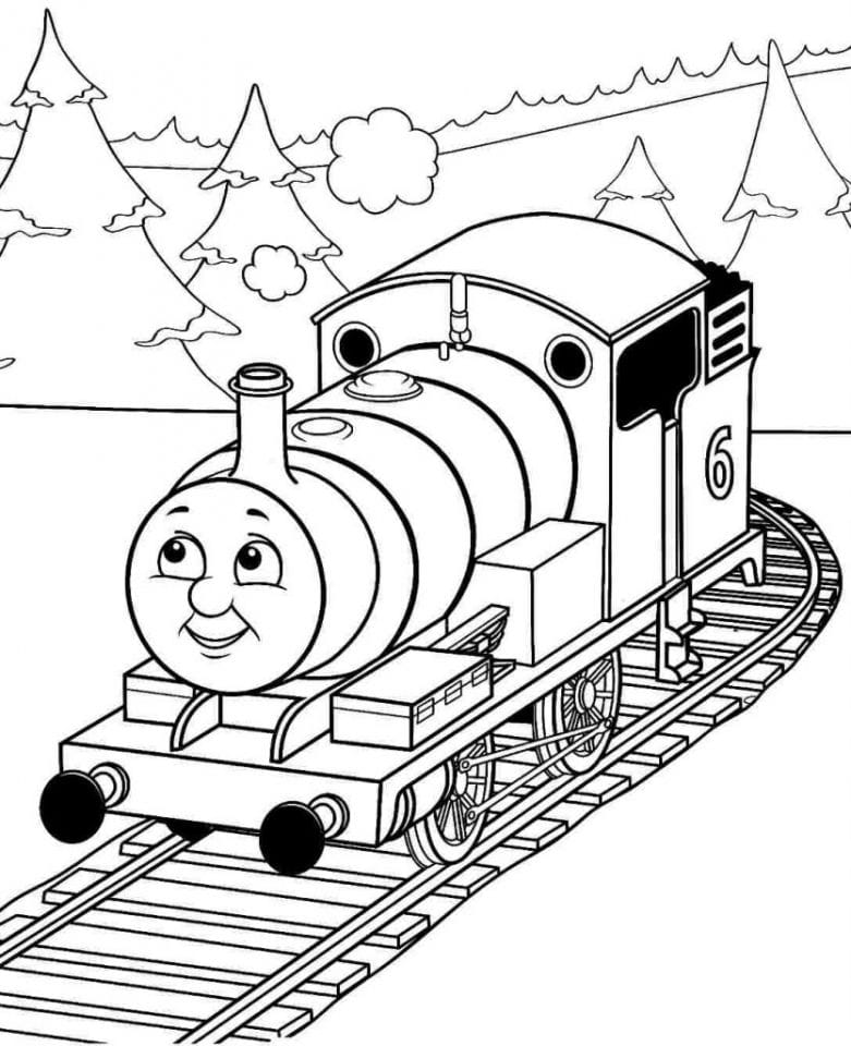 Printable Thomas The Train Coloring Pages (Updated 2021)