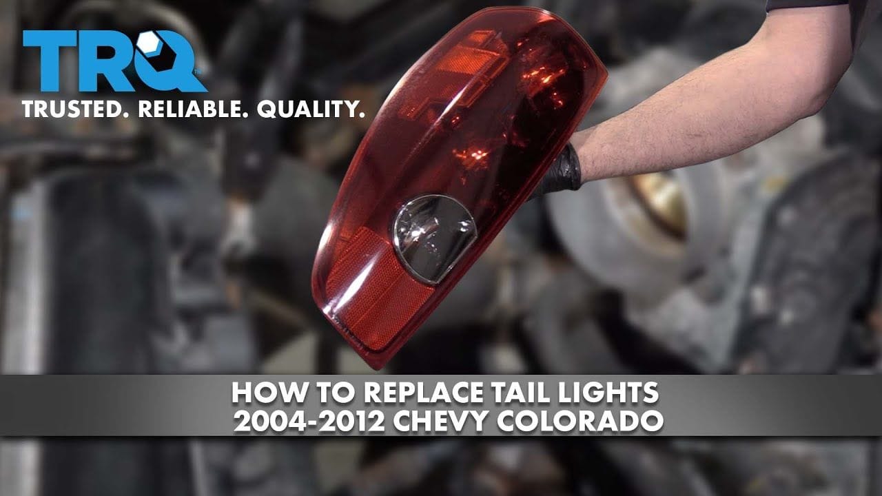 How To Replace Tail Lights 2004