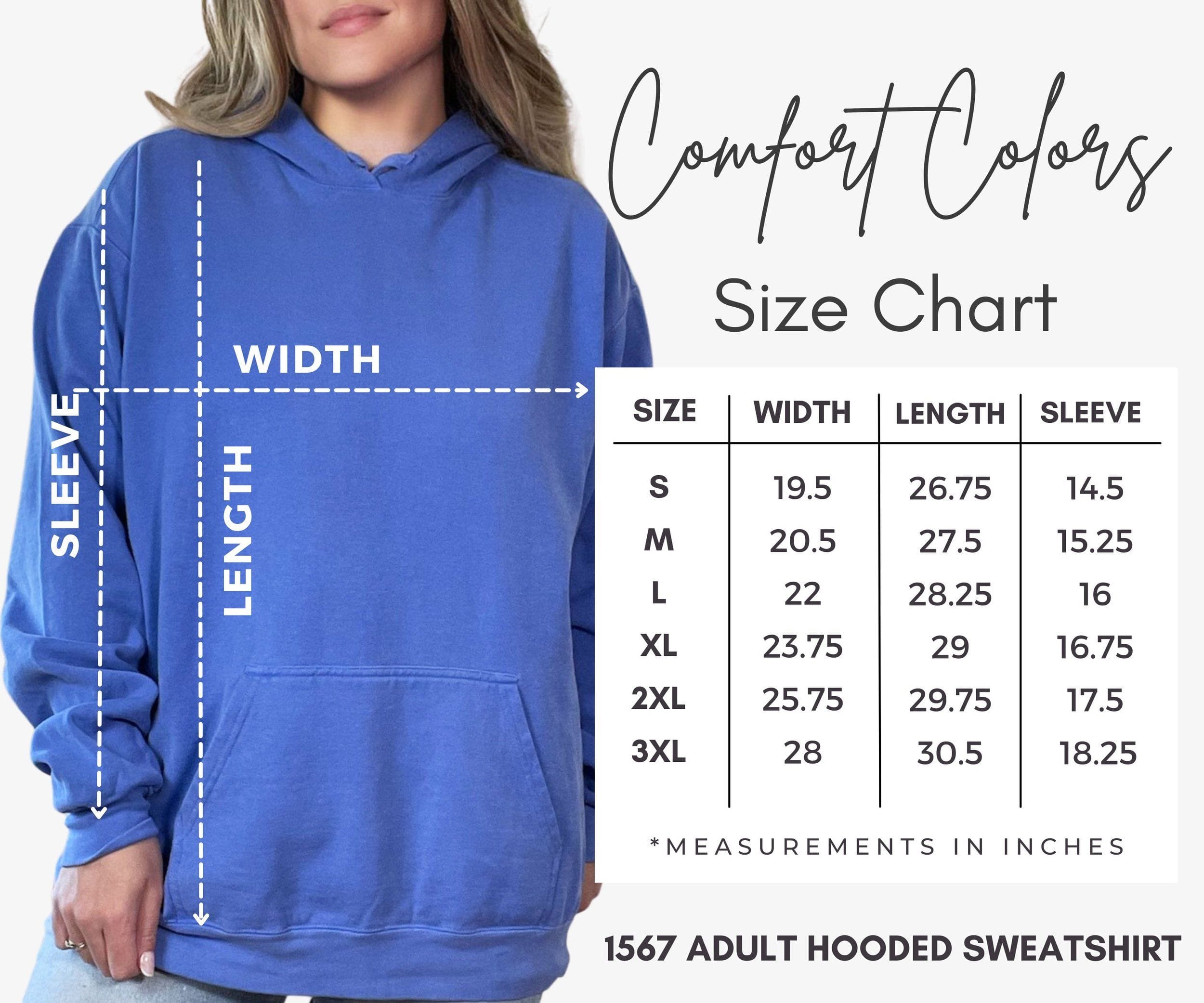 Comfort Colors Unisex Lighweight Cotton Hooded Sweatshirt