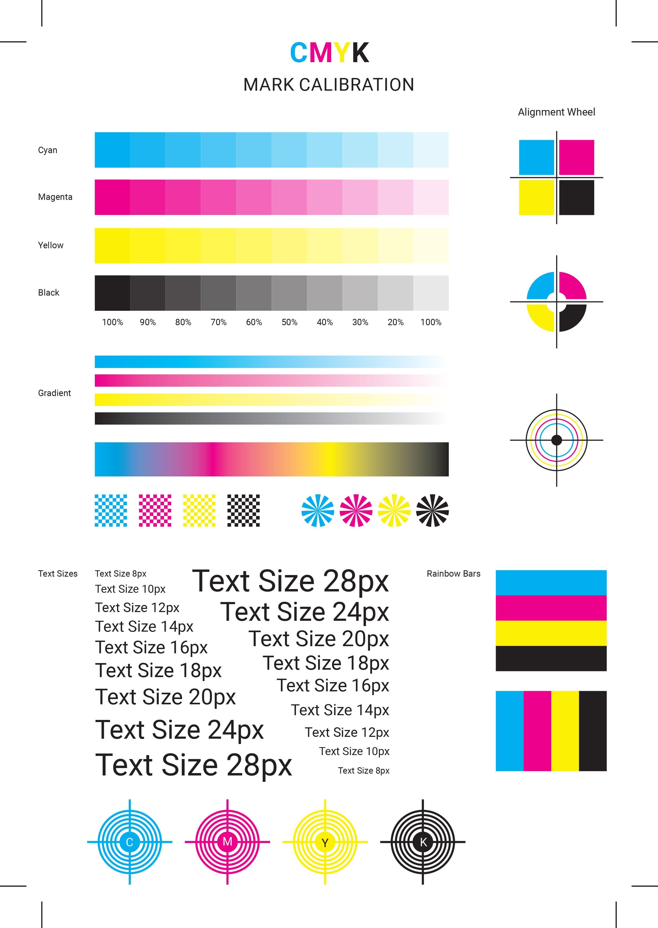 Printable Printer Test Page