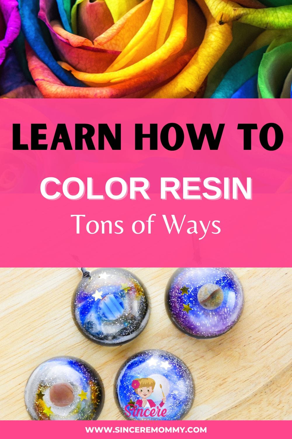 How To Add Color In Resin