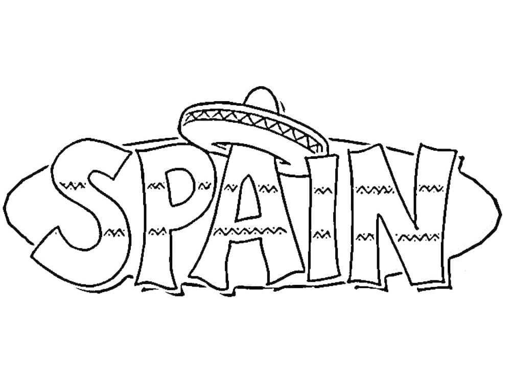 FREE Spain Coloring Pages