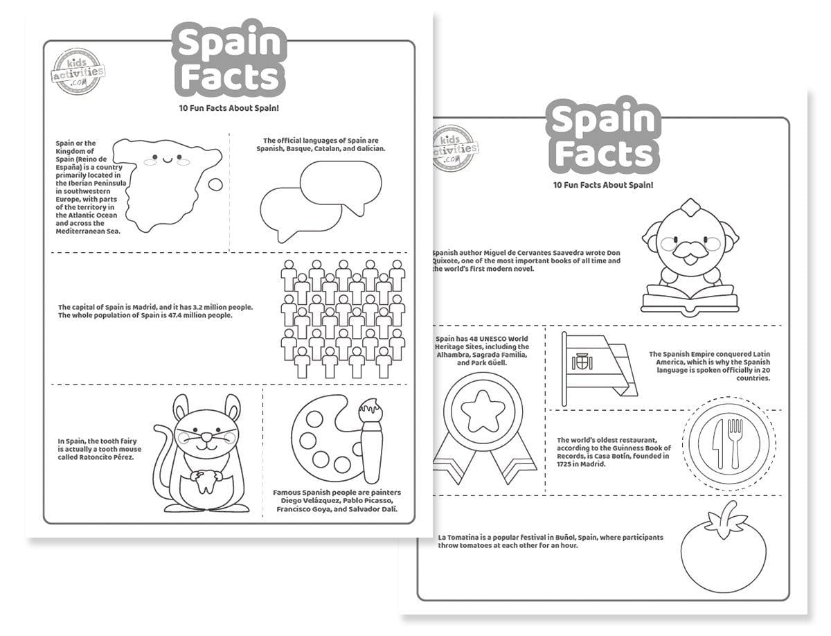 Spain Coloring Pages