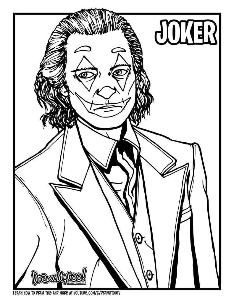 The Joker Coloring Pages