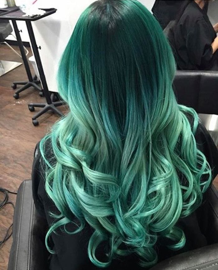 Mint Green Hair