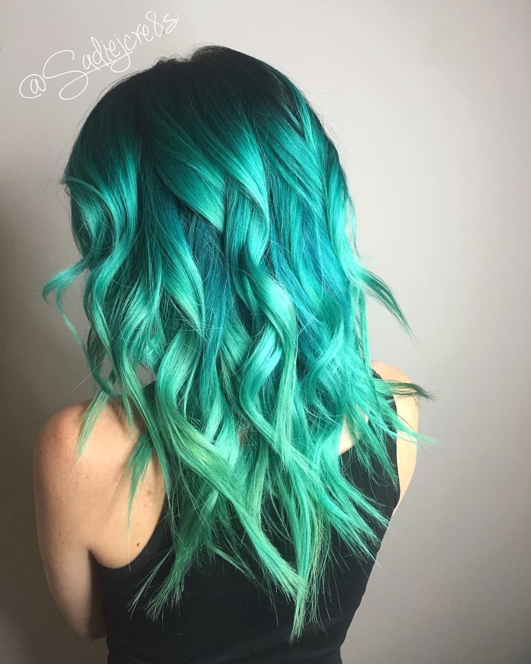 Mint Green Hair Color