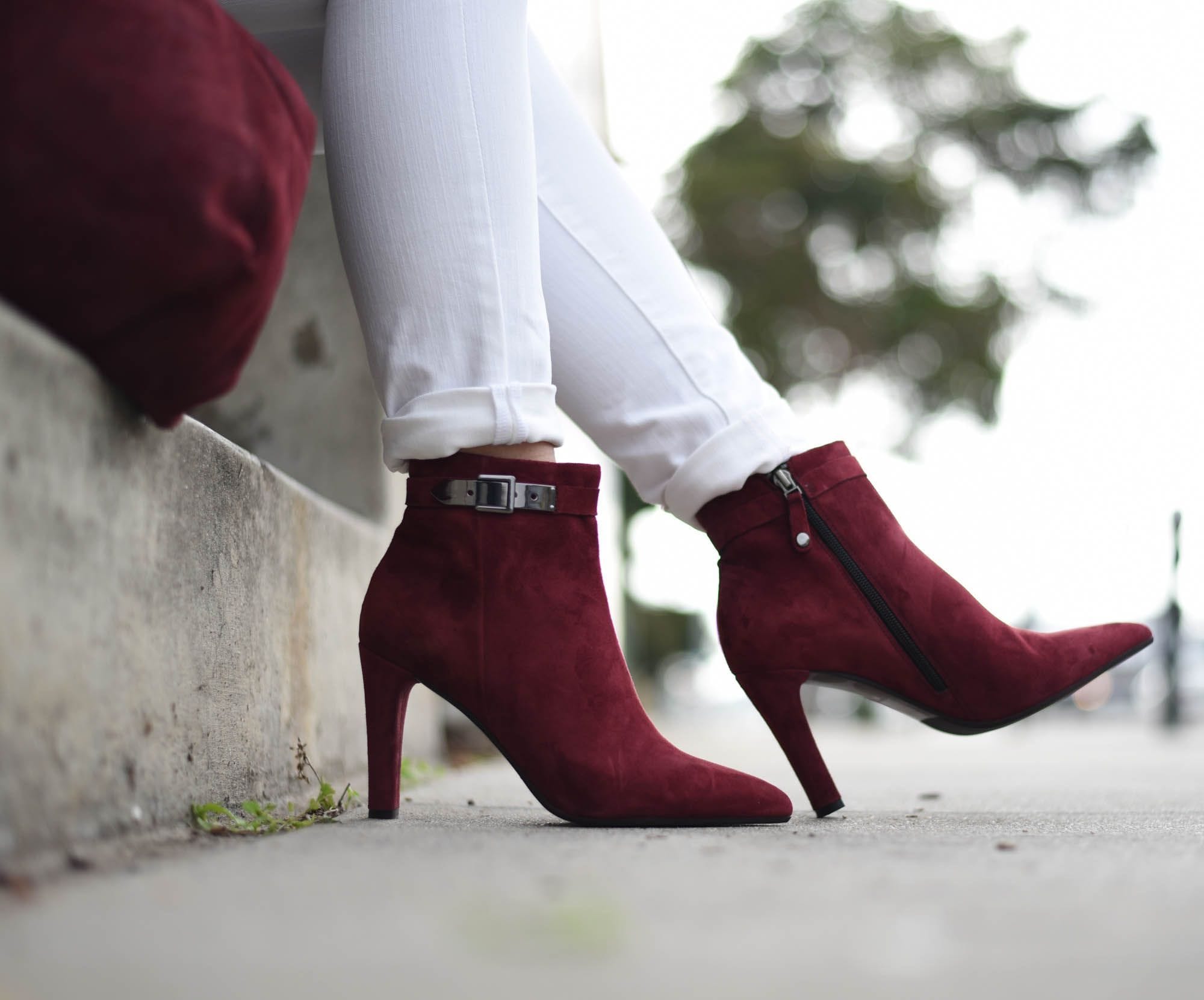 How To Wear Burgundy Boots Like A Fashion Diva