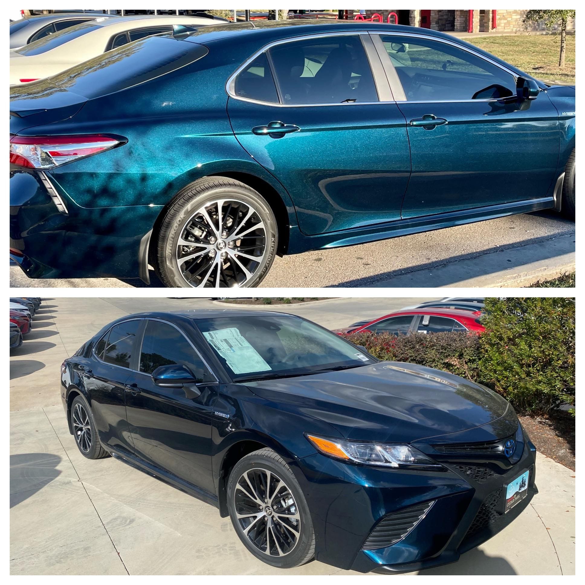 Toyota Camry Colors