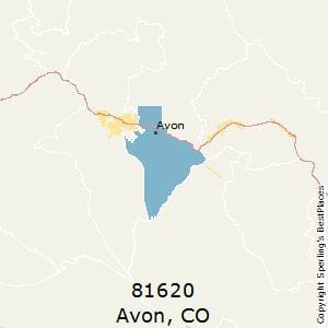 Colorado Zip Codes Map