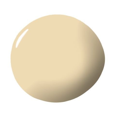 a butter cream/light yellow in guest room