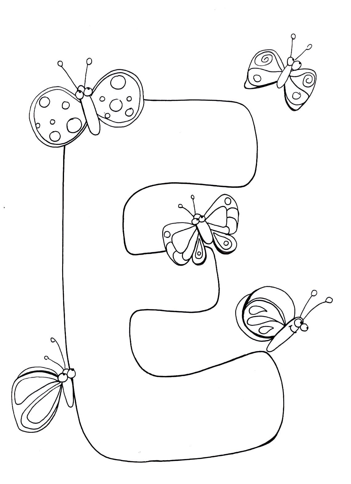 Free Printable Alphabet Coloring Pages for Kids