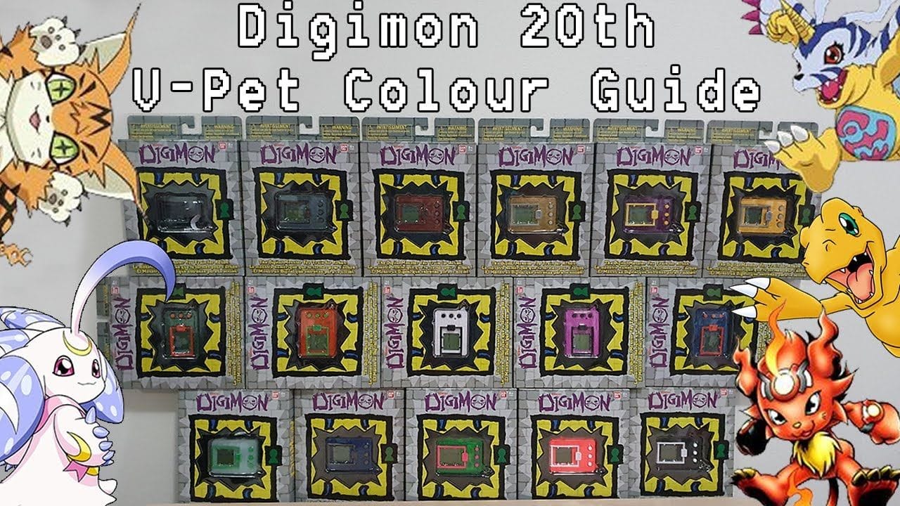 Digimon color palette challenge by LaFumiko