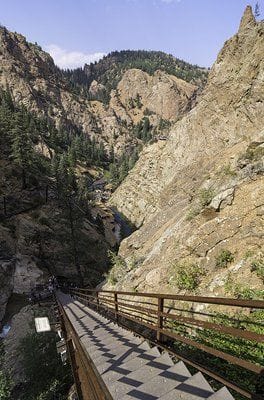 The Broadmoor Seven Falls In Colorado