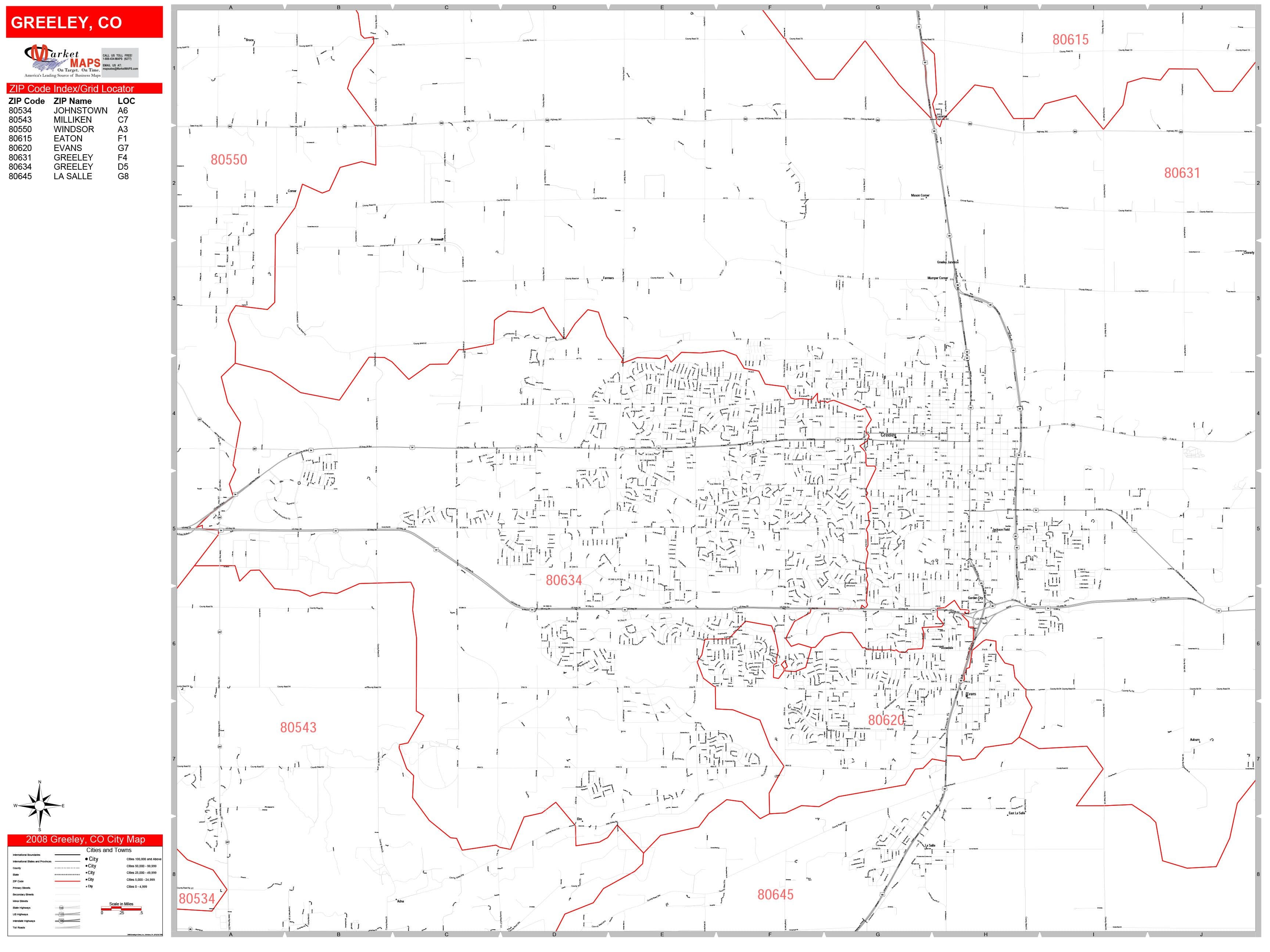 Zip Code For Greeley Colorado