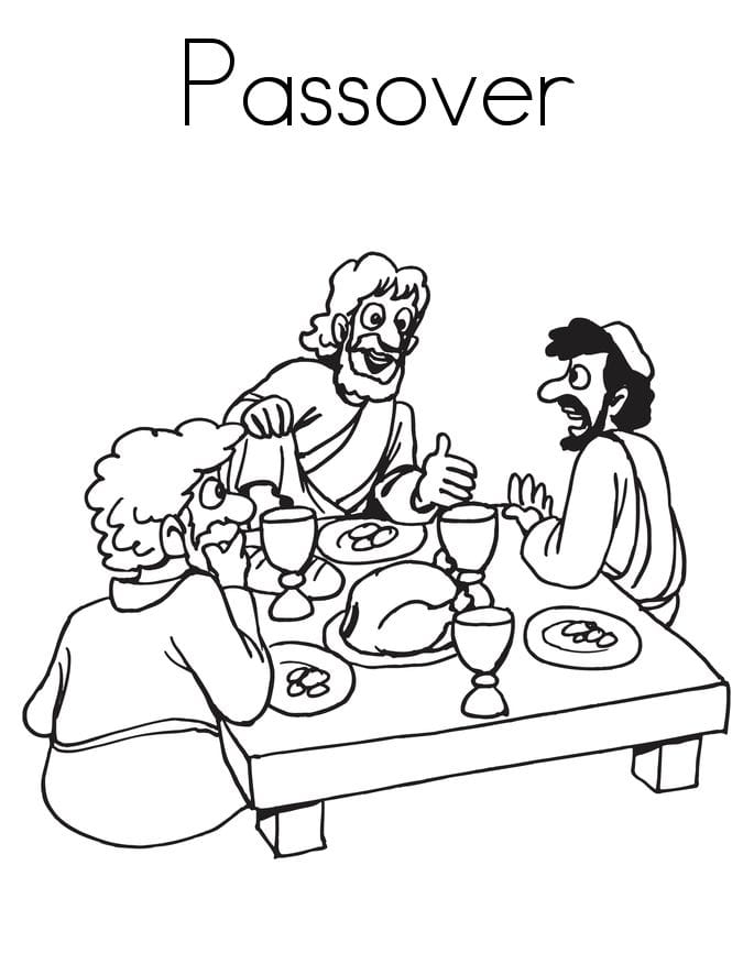 Free Printable Passover Coloring Pages (Pesach Coloring Sheets)