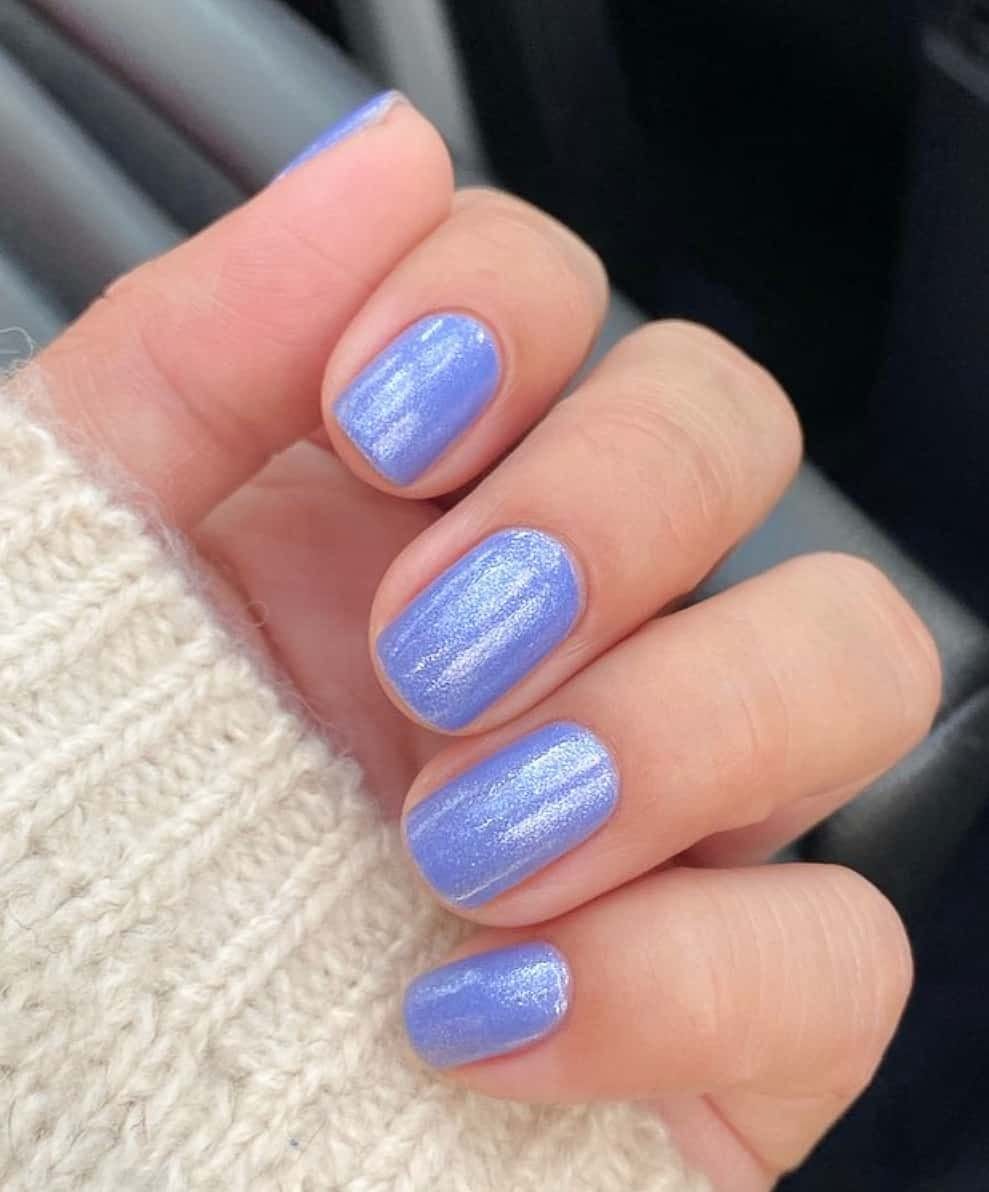 21+ Perfect Periwinkle Nails for Spring Summer