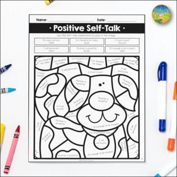 Free SEL Mindfulness Coloring Pages for Kids