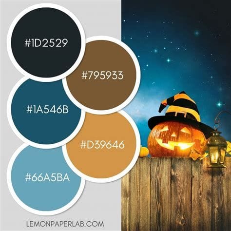 10 Halloween Color Palette Ideas