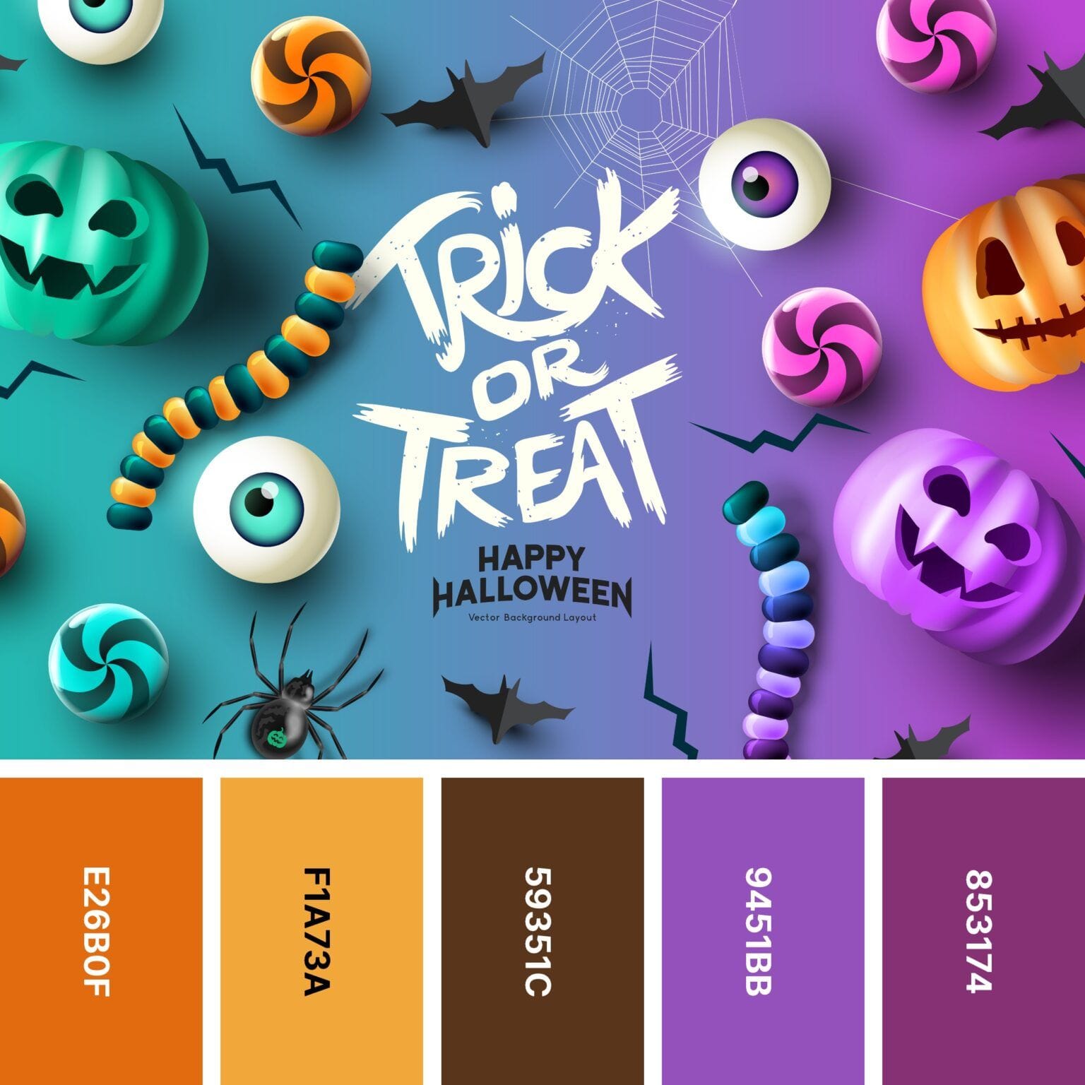 10 Halloween Color Palette Ideas