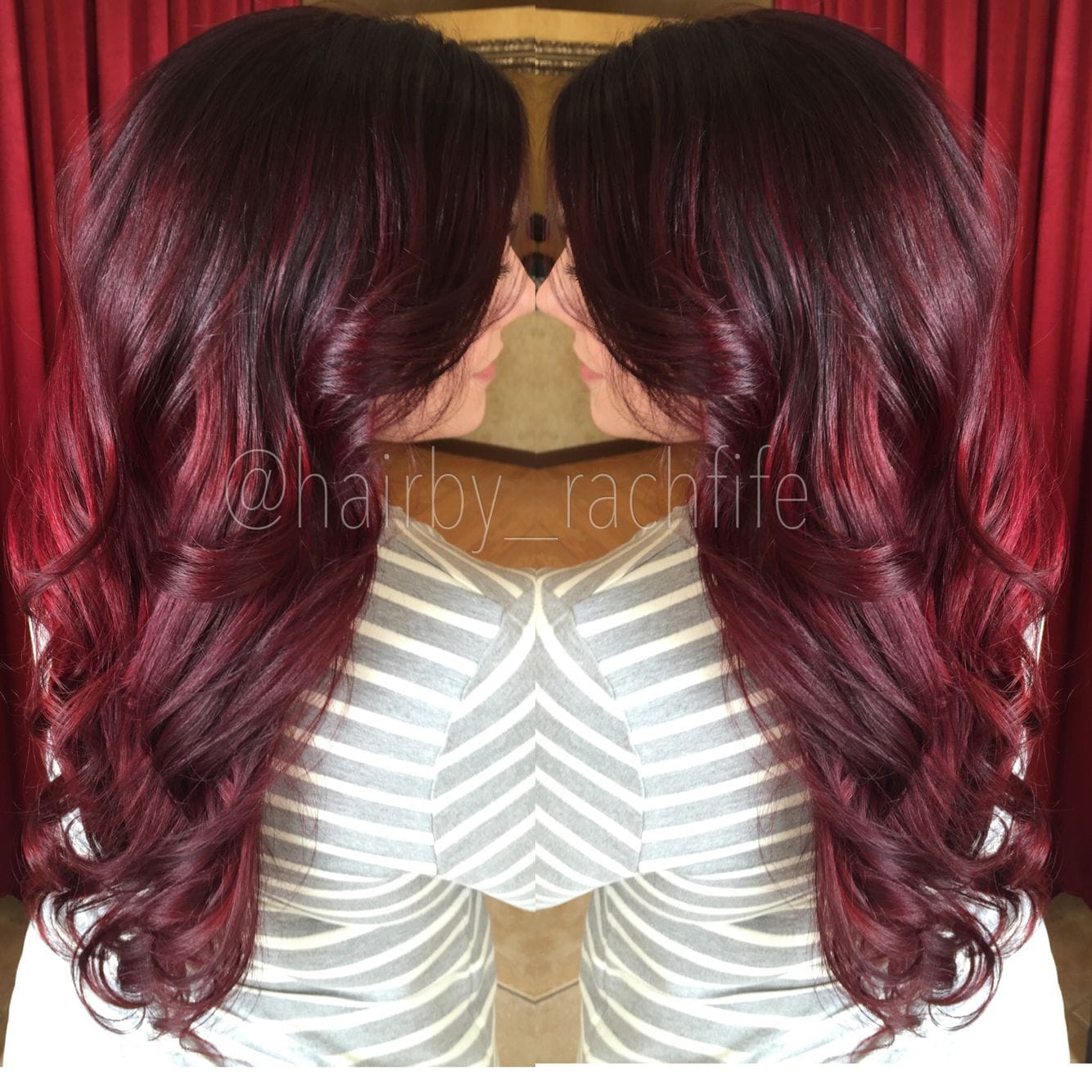 Share Tweet Pin Mail Pravana Vivids Red Hair by Erika Brown The Salon