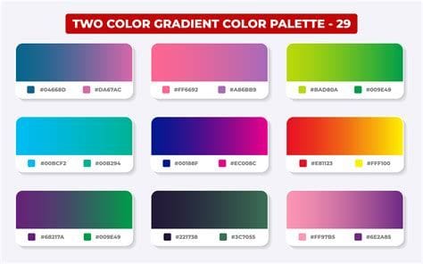 Color Chart HTML Color Codes