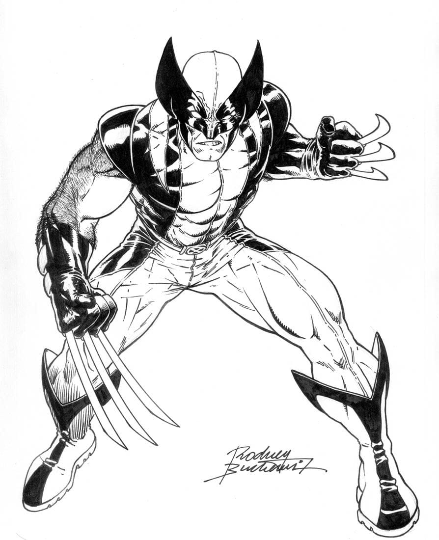 Printable Wolverine Coloring Pages For Kids