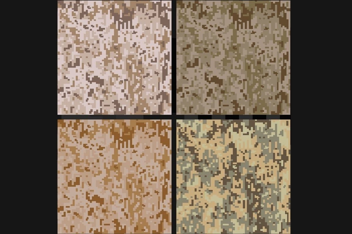 6 Color Desert Camo Patterns Explained