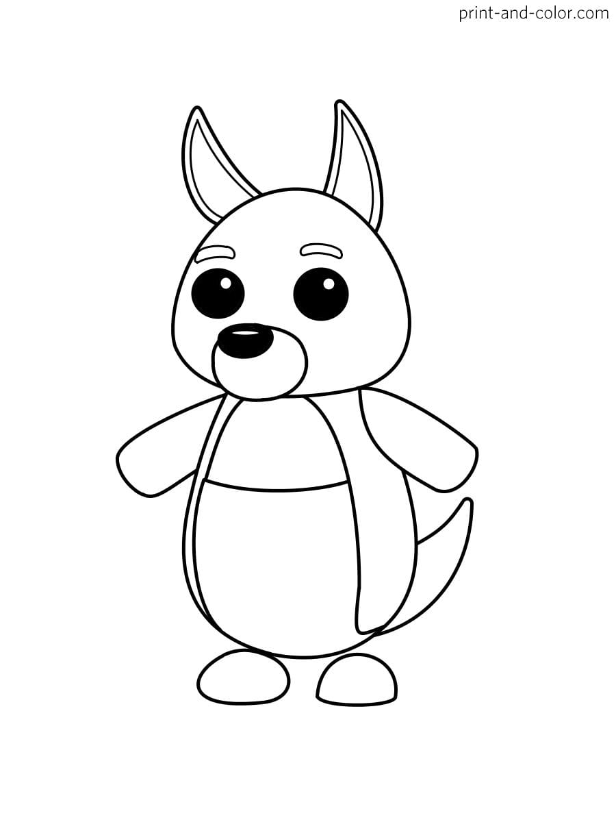 Adopt Me Coloring Pages For Kids