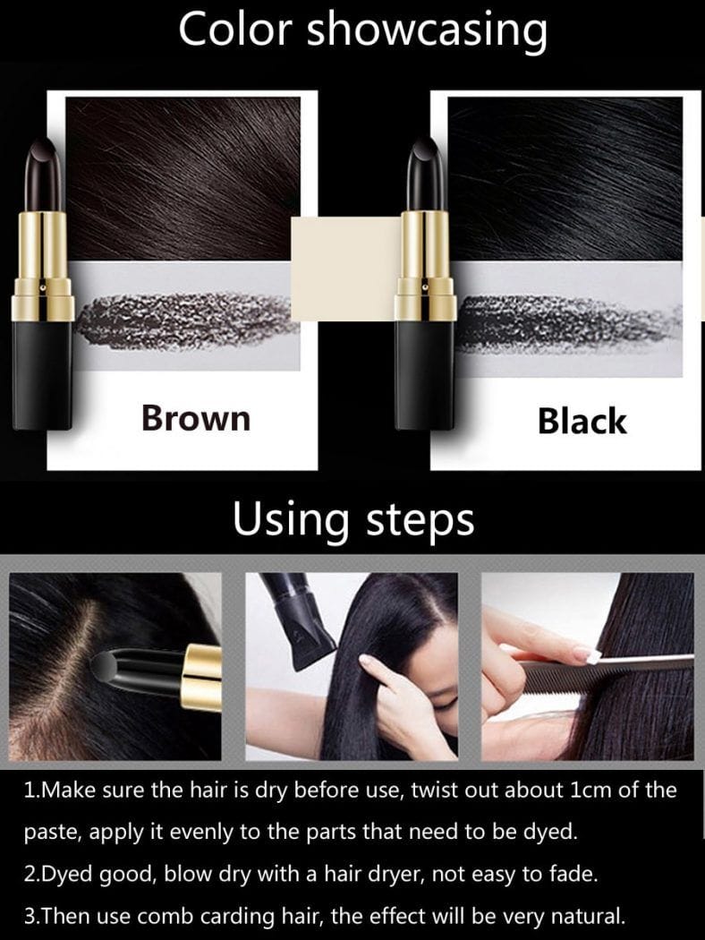 Benefits of Hair Color Sticks