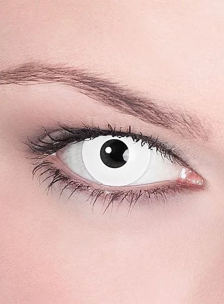 Benefits of Wearing Pure White Eye Contact Lenses