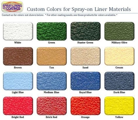 Color Spray for Bedliner: A Durable and Attractive Option