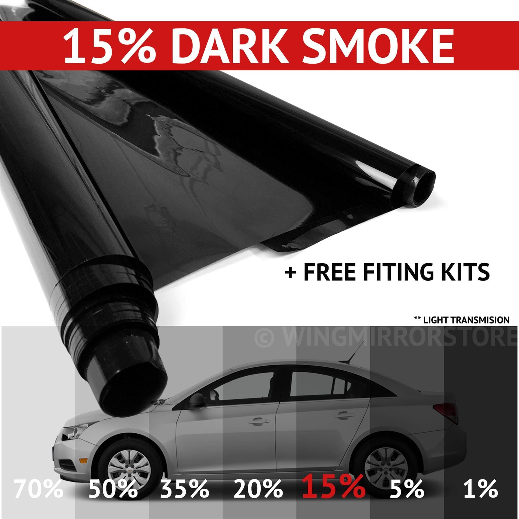 Dark Smoke Window Tint