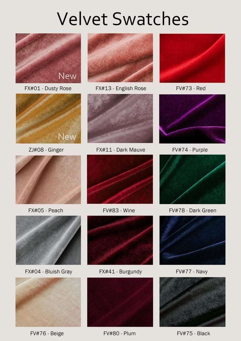 Explore The Rich World Of Velvet Colors