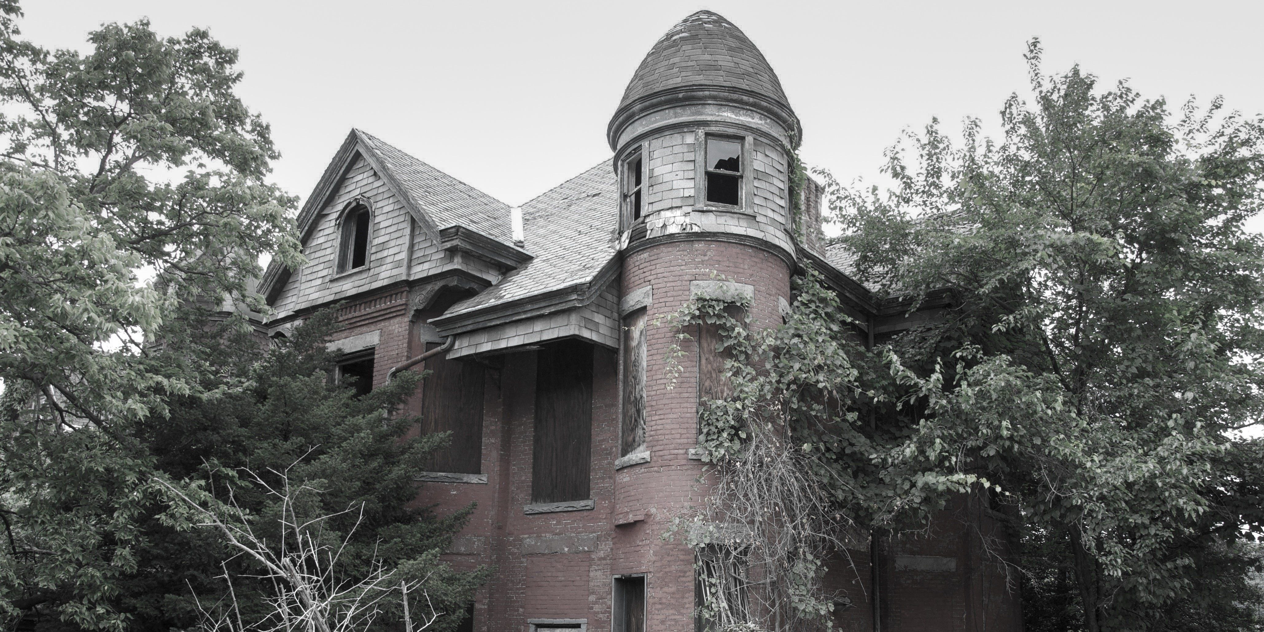 A spooky haunted house in Pueblo, Colorado