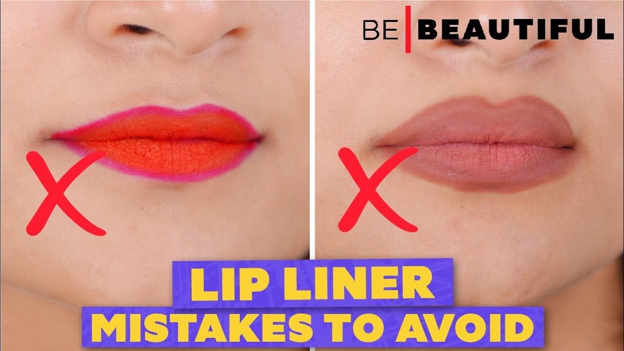 Lip Liner Mistakes