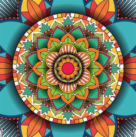 Mandala-Inspired Geometric Design