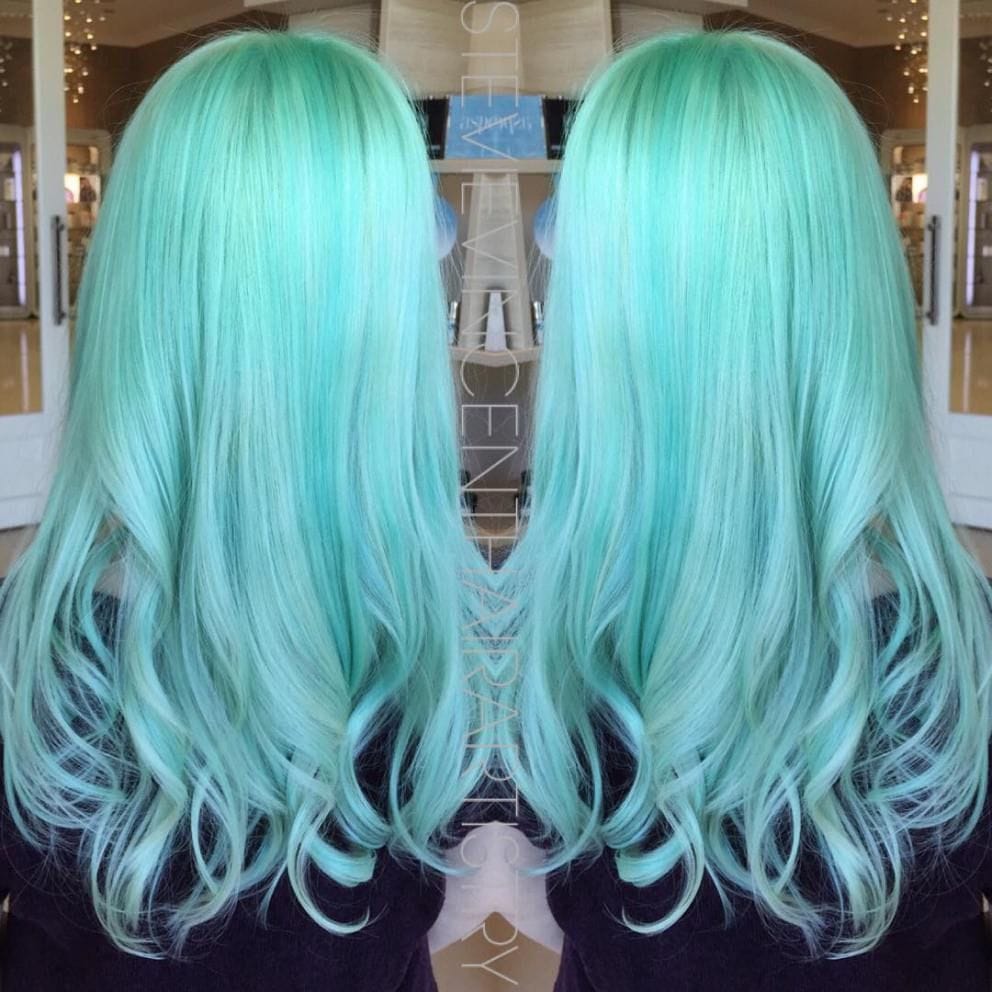 Mint Green Highlights